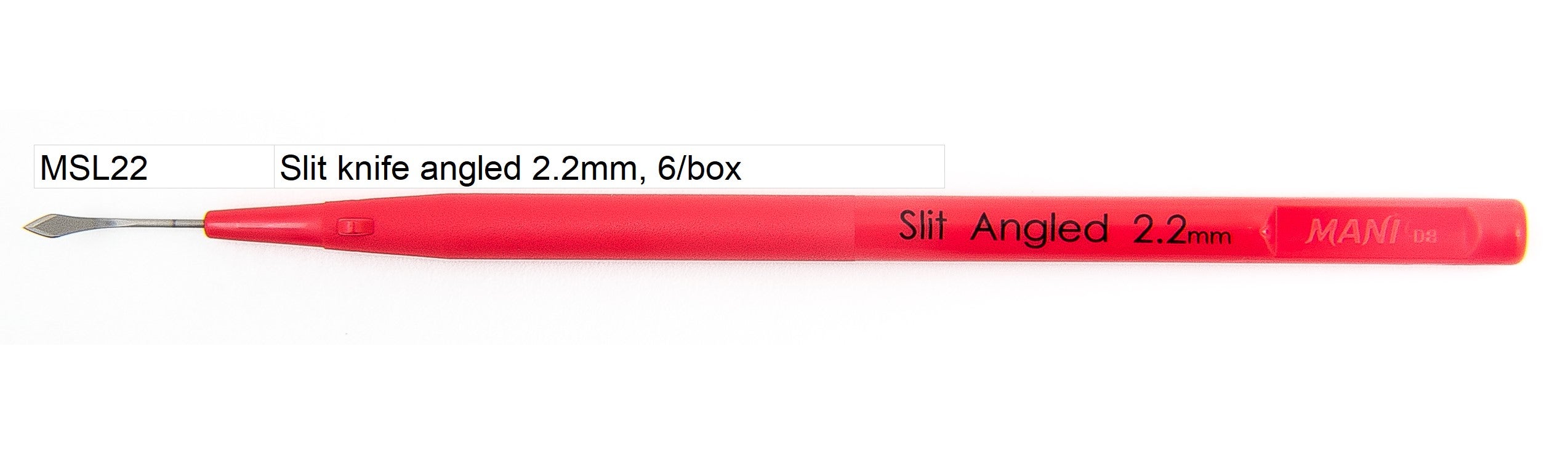 Produktbild - VF000108727 - Slitskniv vinklad 2,2mm 6-pack