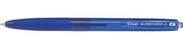 Produktbild - 58867 - Kulspetspenna med tryckmekanism fin blå dokumentäkta kyltålig