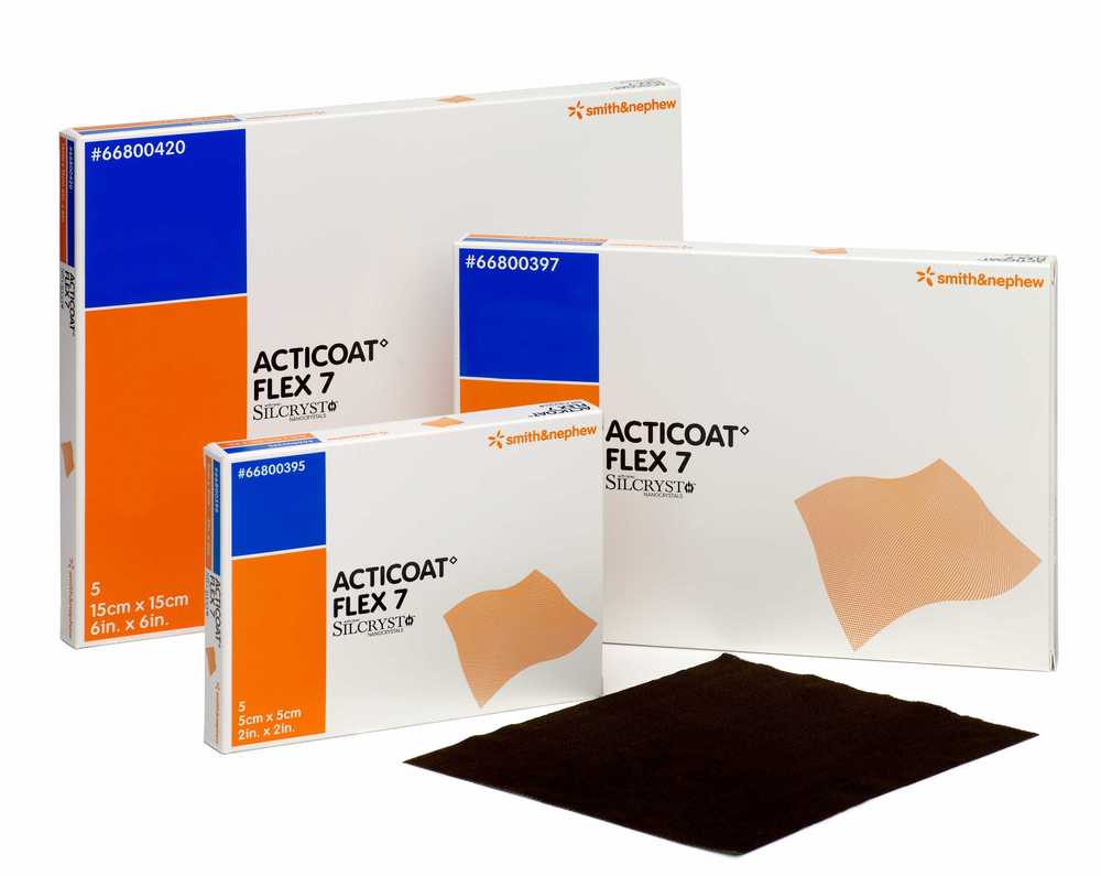 Produktbild - VF000176632 - Silverförband Acticoat Flex 7, 7 dagar,  5x5cm