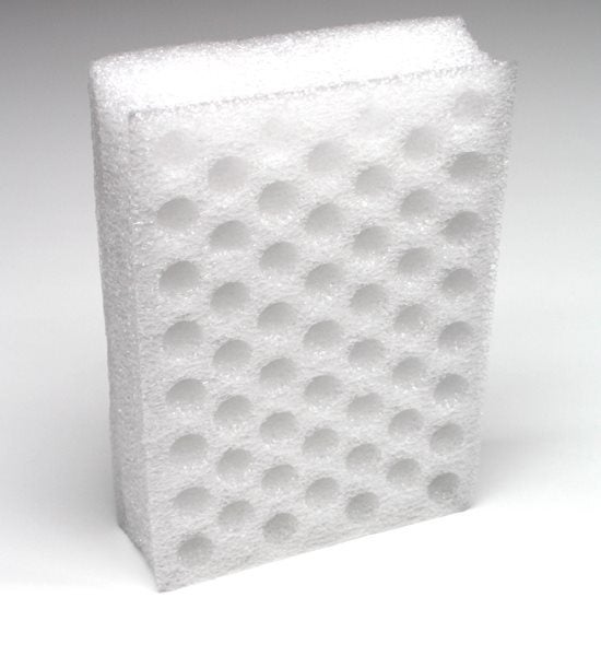 Produktbild - 40735 - Insats med 53 hål till transportkartong för labprov 225x160x60mm