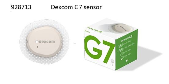 Produktbild - VF000183903 - Sensor till Dexcom G7 med overpatch 10 dagar