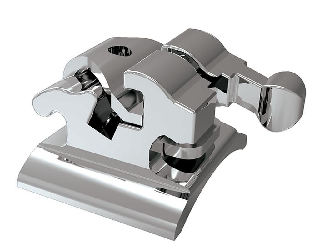 Produktbild - VF000139347 - Bracket självligerande rostfritt stål för höger andra bicuspid överkäke 0.022" krok