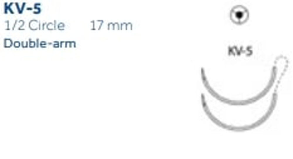 Produktbild - VF000150524 - SURGIPRO™ II 3-0 BLUE 90CM KV-5 DA X36