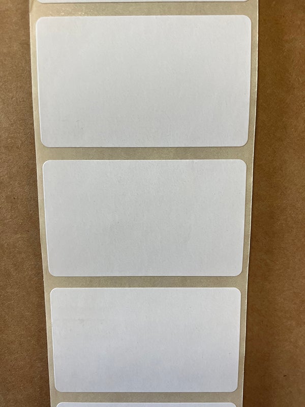 Produktbild - 57656 - Etikett thermo Synthermal PP 50x30mm 1000st/rulle