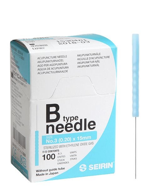 Produktbild - 53293 - Akupunkturnål utan hylsa med plastskaft och japansk slipning 0,20x15