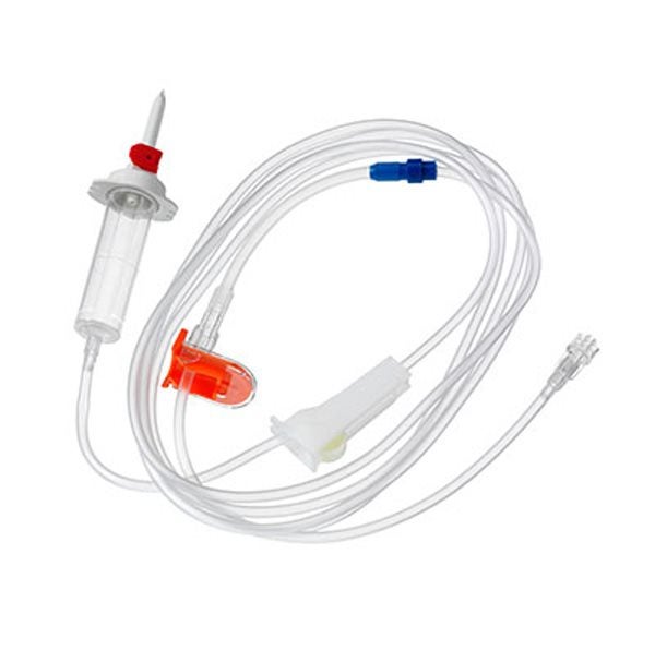 Produktbild - 40716 - Infusionsaggregat standard med filter 15 µm till Alaris GP volympump