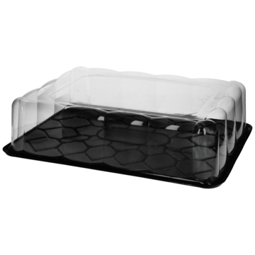 Produktbild - VF000177867 - Form med lock för smörgåstårta 48x35,2x11,7cm 25-pack