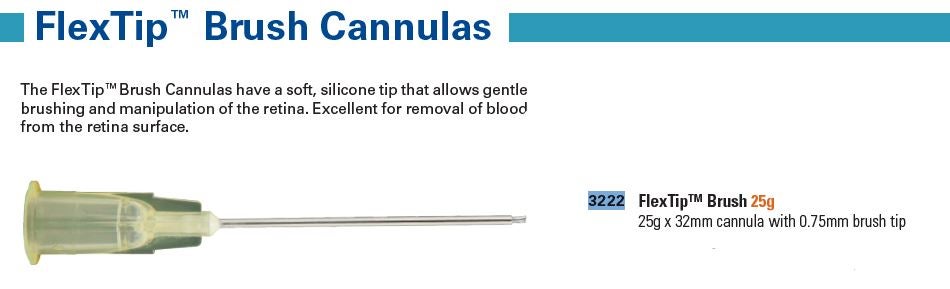 Produktbild - VF000115976 - Kanyl med silikontipp till vitreoretinalt handtag 25G 0,5x32mm