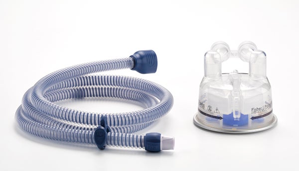 Produktbild - 49924 - Slangset med befuktningskammare till Optiflow Airvo barn/vuxen