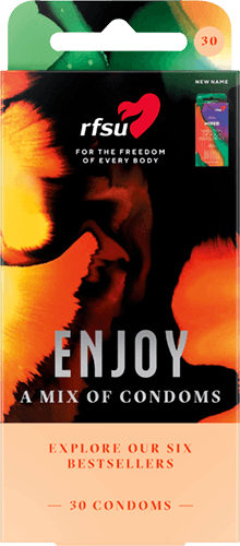 Produktbild - VF000184998 - KONDOM MIXED OLIKA SORTER OCH STORLEKAR 240PACK