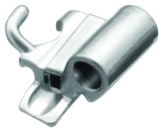 Produktbild - VF000140926 - Buckaltub och EOD-rör för vänster överkäke 0.022" x 0,045" torque -10° distal offset 15°