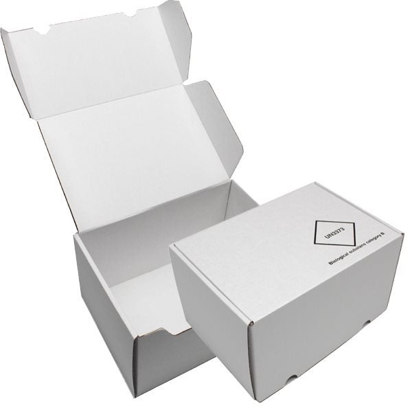 Produktbild - 51746 - Transportkartong vit för kyl/frys prov 227x160x137mm