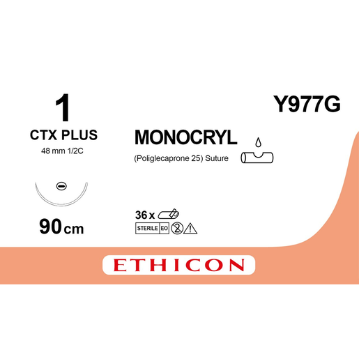 Produktbild - VF000148604 - MONOCRYL 1 CTX 90CM