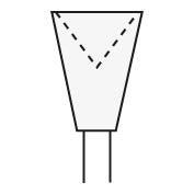 Produktbild - VF000176723 - Högblankpolerare kopp vit liten 12-pack