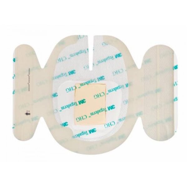 Produktbild - 58275 - Infartsfixering plastfilm med klorhexidinglukonat till CVK 8,5x11,5cm