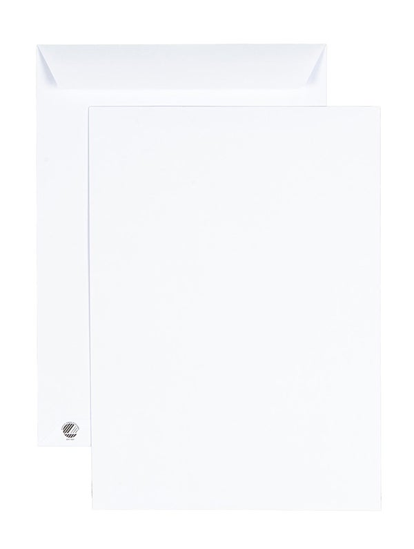 Produktbild - 65260 - Kuvert självhäftande med remsa vitt C4 120g