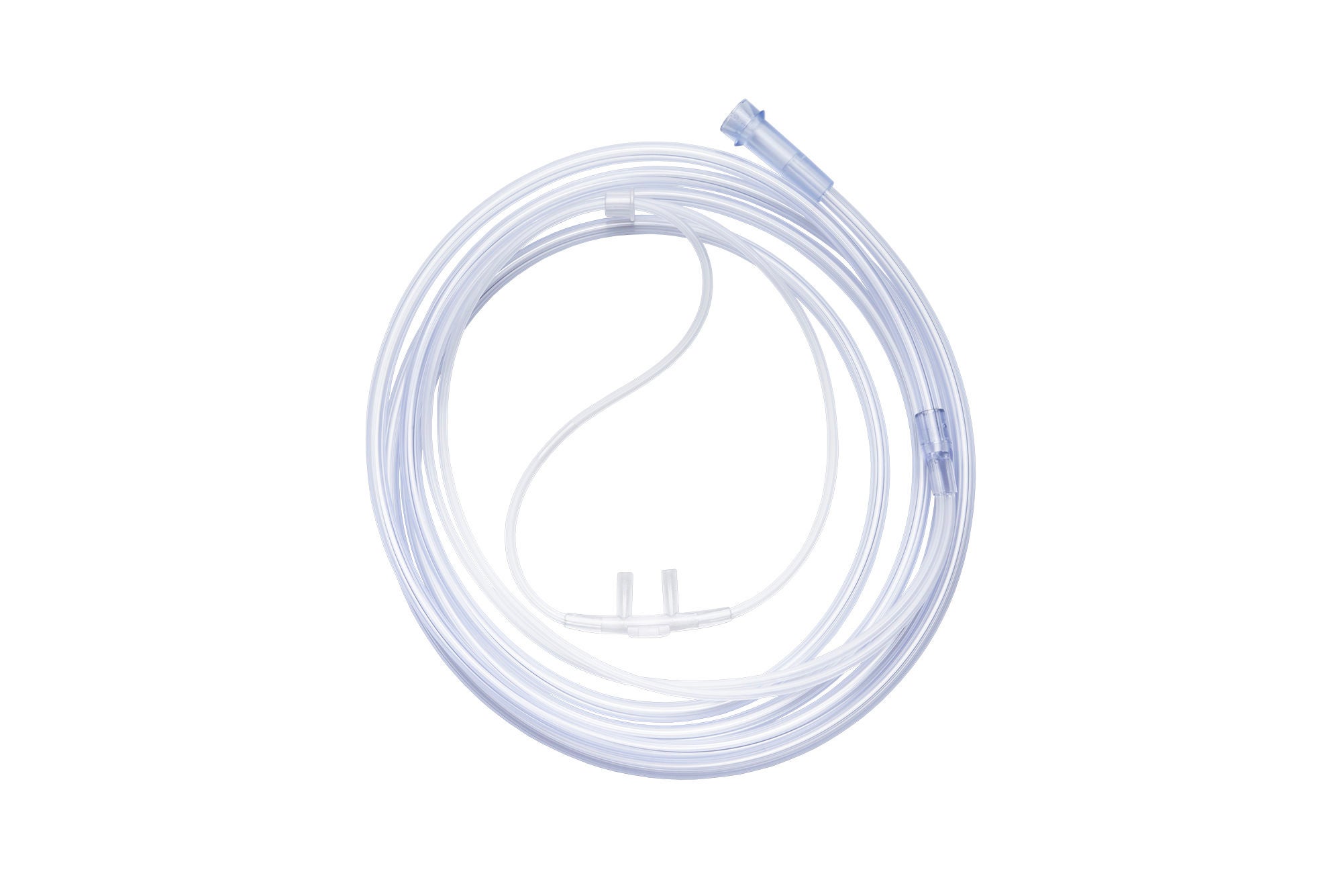 Produktbild - VF7000071 - Syrgasgrimma mjuk med raka näskanyler och slang vuxen 2,1m