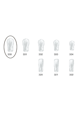 Produktbild - VF000175115 - Kronformar anterior nr 330 refill till pos 3 5-pack