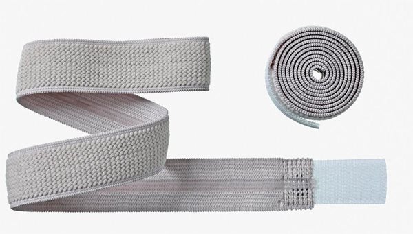 Produktbild - 52940 - Fixeringsband för urinpåse ben med kardborre 2,5x42cm och 2,5x72cm