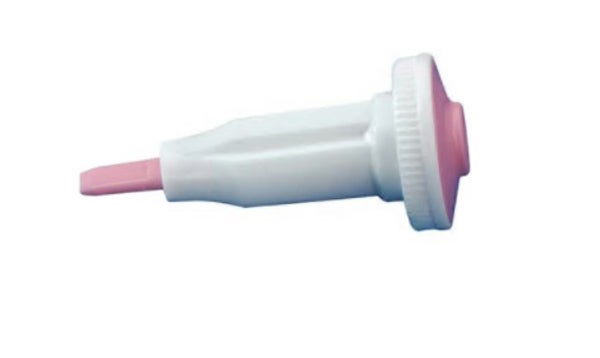 Produktbild - 61125 - Säkerhetslansett med blad pediatrisk rosa stickdjup 1,2mm