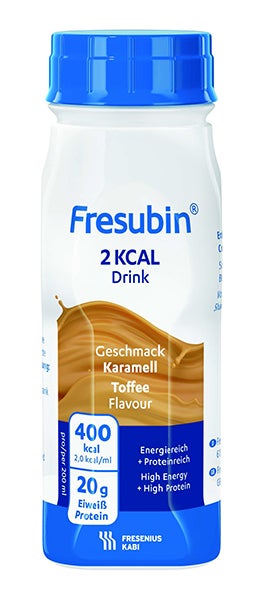 Produktbild - 46144 - Fresubin 2 kcal Drink kosttillägg protein toffee 200kcal/100ml 200ml