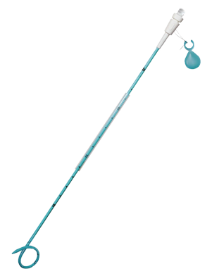 Produktbild - VF000154498 - Nefrostomidränage Allpurpose pigtail med trådlås för 0,38 ledare 12Fr 45cm