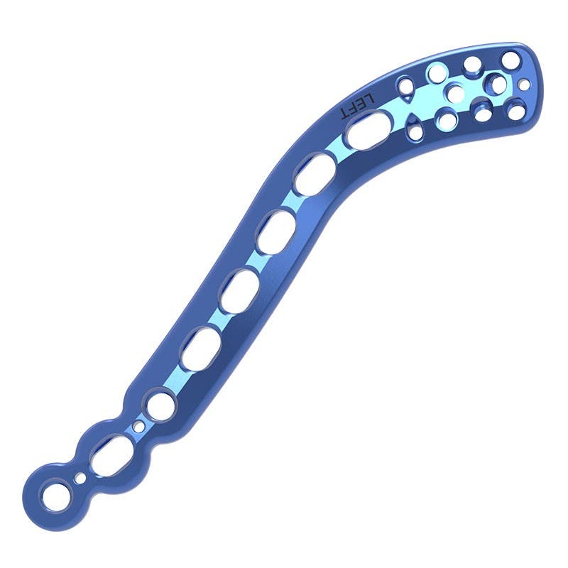 Produktbild - VF000193109 - Platta clavikel distal vänster 16 hål 2,3mm längd 65-110mm