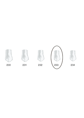 Produktbild - VF000175096 - Kronformar anterior nr 233 refill till pos 3 5-pack