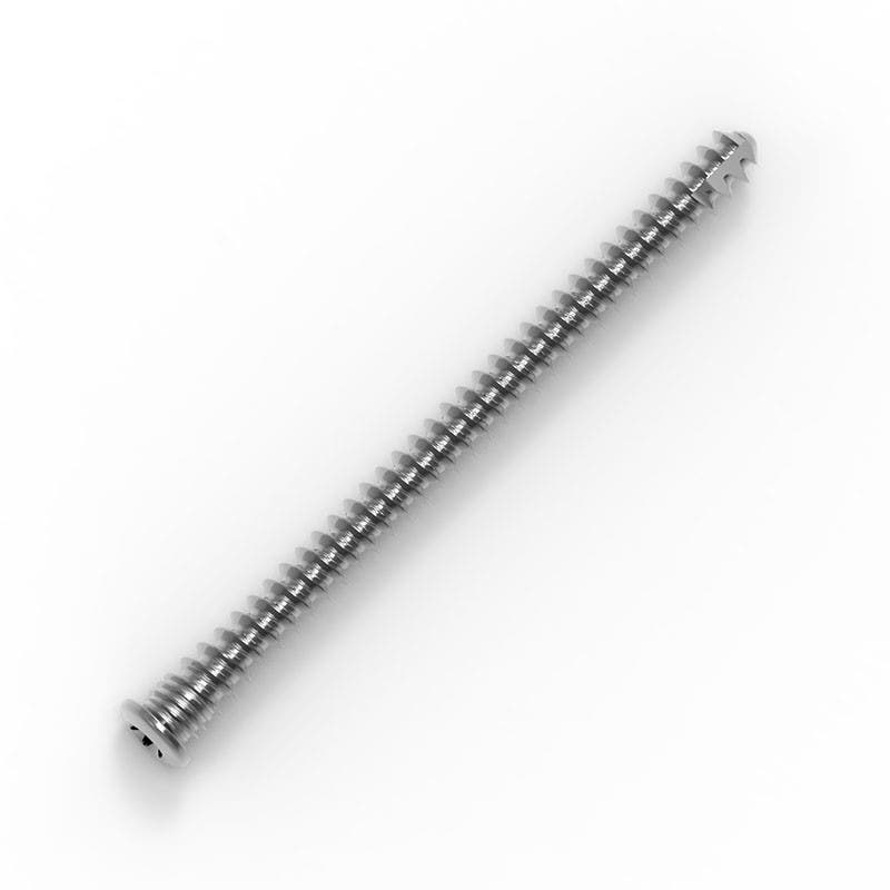 Produktbild - VF000009950 - Låsskruv hexalobe låg profil 4,3mm 58mm