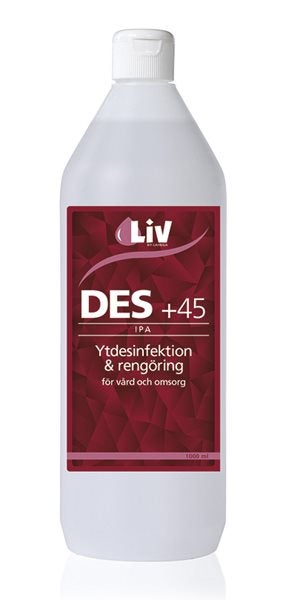 Produktbild - 52103 - Desinfektionsmedel isopropanol för ytor rengörande 1L