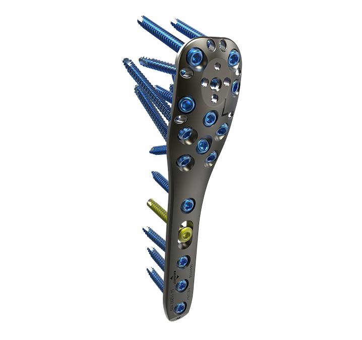 Produktbild - VF7002524 - Platta för humerus proximal fraktur höger 199mm 12 hål 3,5mm