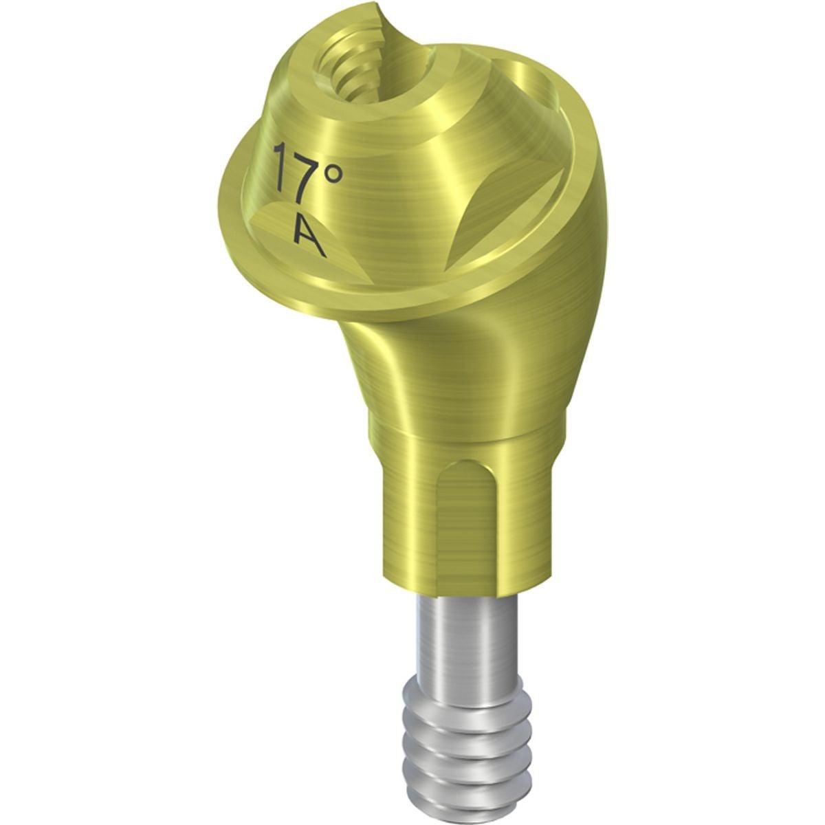 Produktbild - VF000179034 - Skruvretinerad distans NC steril 4,6mm gingivahöjd 3,5mm typ A 17°