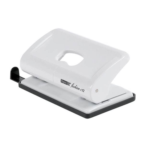 Produktbild - 52124 - Hålslag liten vit för cirka 12 ark