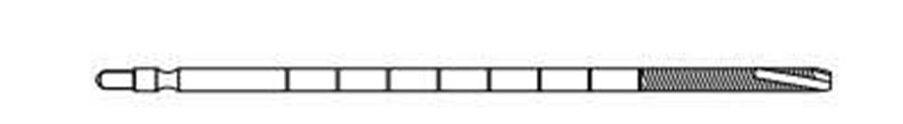 Produktbild - VF000192529 - Blunt Half-Pin Apex  Ø 6mm, 250 x 80mm