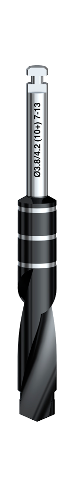 Produktbild - VF000180188 - Guidat twist-stegborr 3.8/4.2 (10+) 7-13