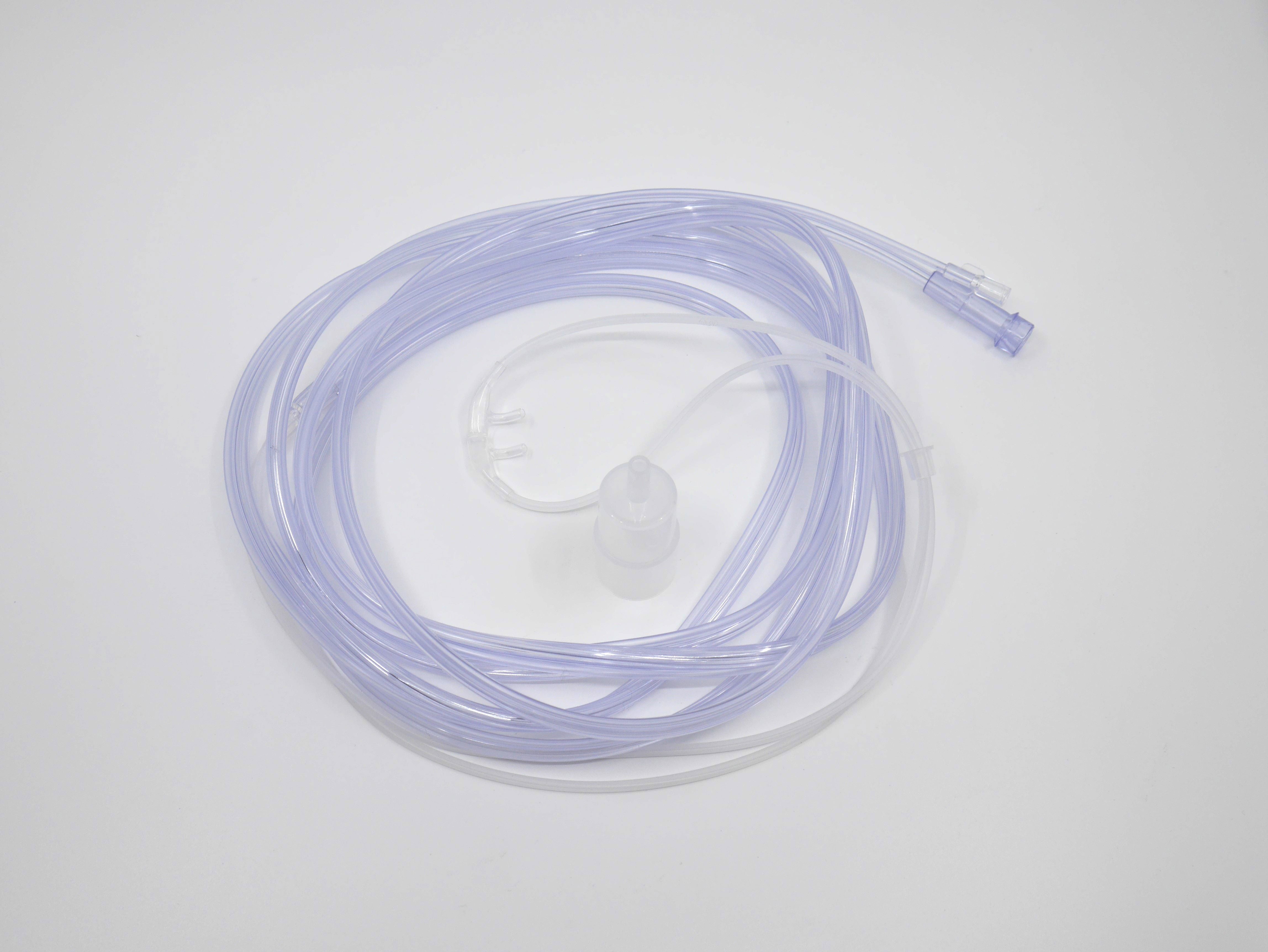 Produktbild - VF7000118 - Syrgasgrimma nasal för CO2-mätning mjuk med vägg luer hane barn, 3m