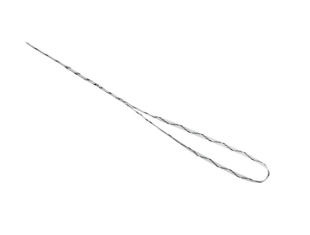 Produktbild - VF000150096 - TIGER LINK™1.3MM SUTURE TAPE SUTURE, WHITE/BLACK, LOOPED WITH CLOSEDLO