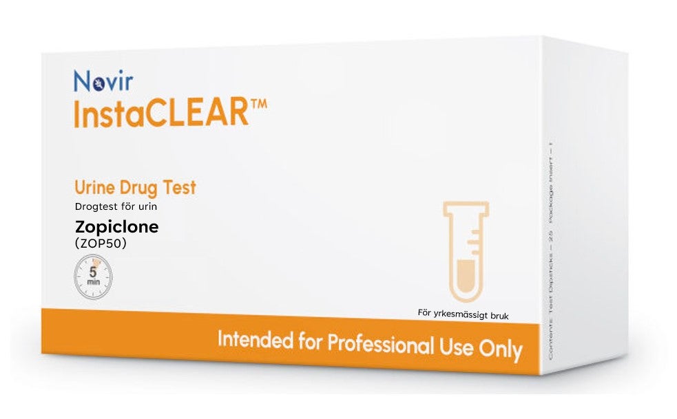 Produktbild - VF000184227 - Drogtest singelsticka för urin zopiklon 25-pack