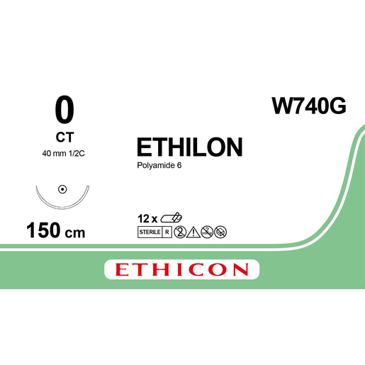 Produktbild - VF000149947 - ETHILON 0 CT 150CM LOOP BLACK