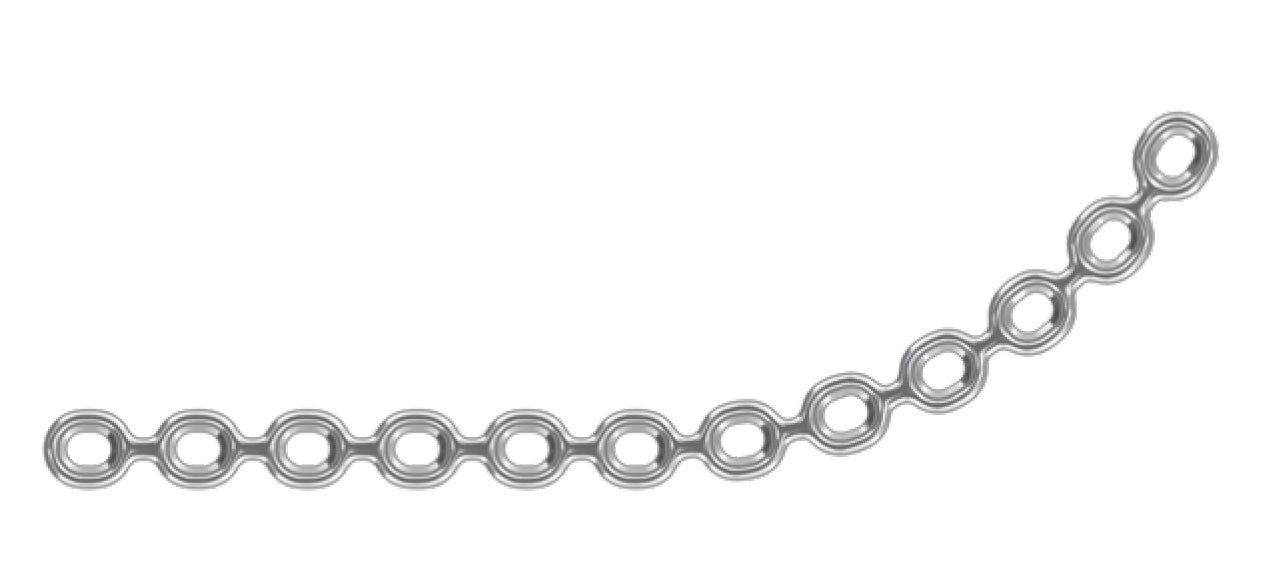 Produktbild - VF000190353 - Platta kurverad 9-12 hål