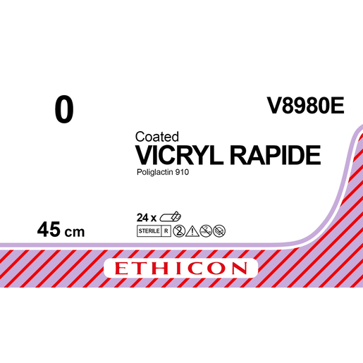 Produktbild - VF000149423 - VICRYL RAPIDE 0 6X45CM