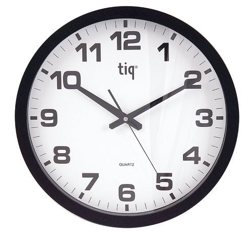 Produktbild - 46980 - Väggklocka tystgående batteridriven 40cm