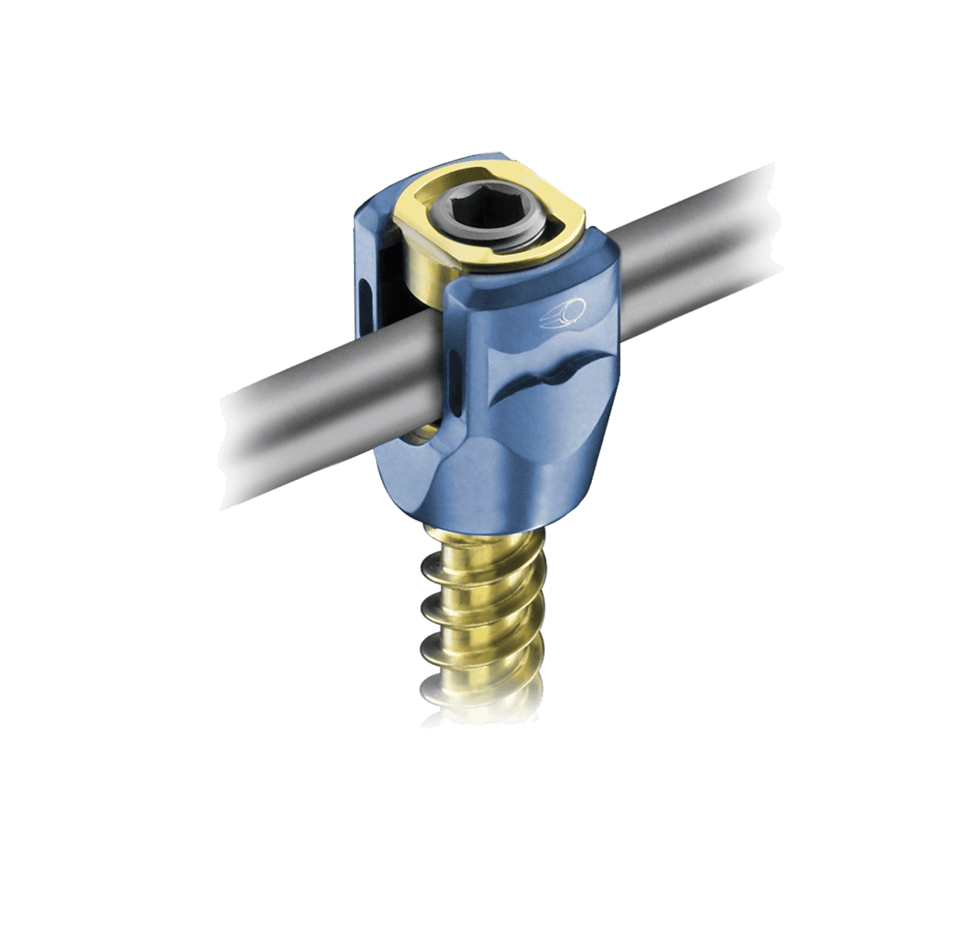 Produktbild - VF000171530 - Skruv för ryggimplantat uniplanar 7,5/6,0mm längd 75mm