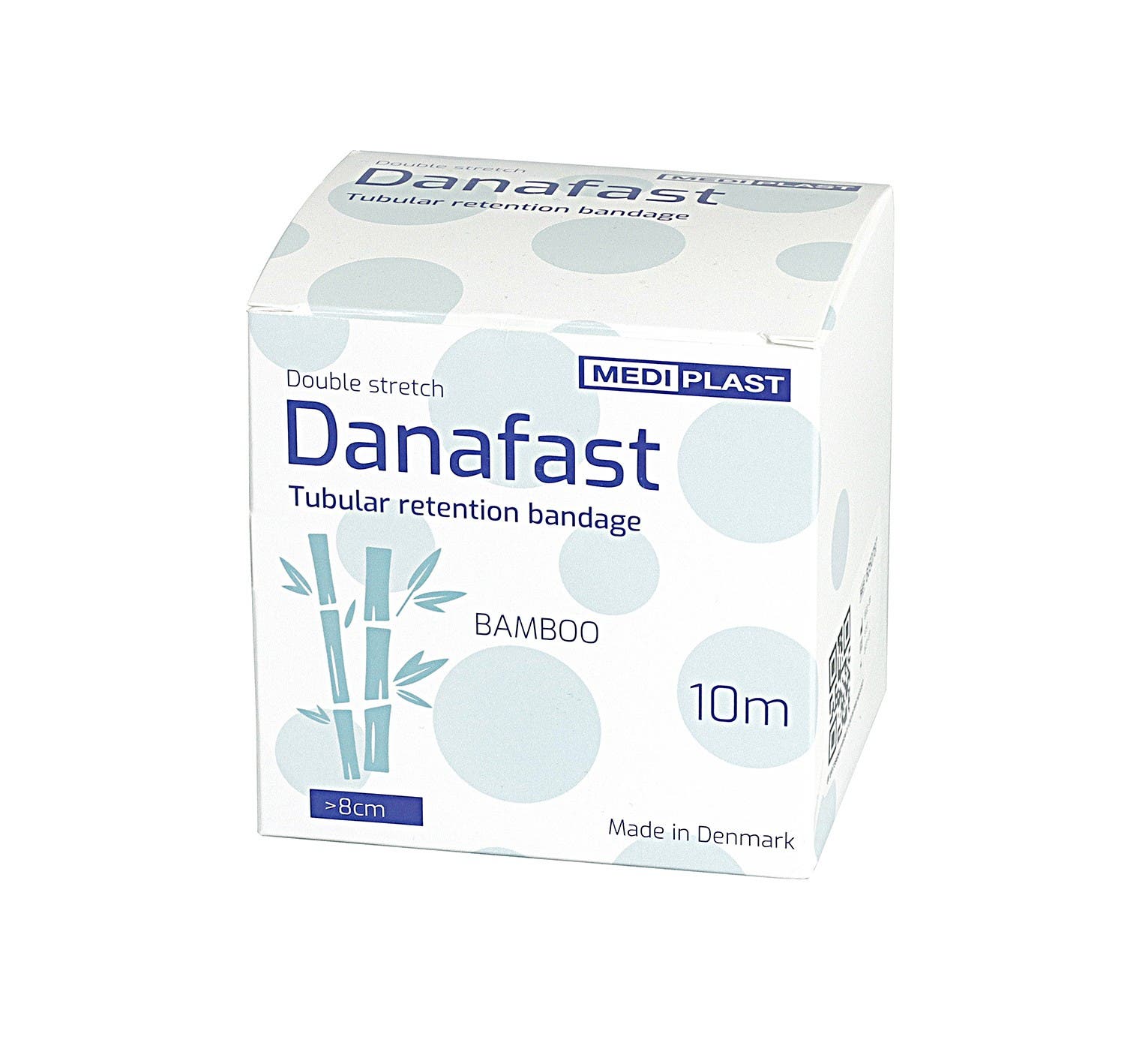 Produktbild - VF7002799 - Tubbandage för fixation 2-vägs stretch 8cmx10m blå