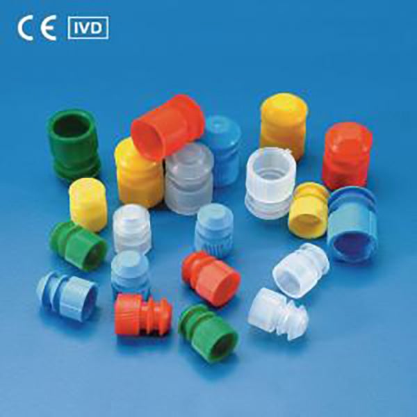 Produktbild - 65168 - Plastpropp med fläns och räfflat grepp till rör PE ofärgad 11-13mm