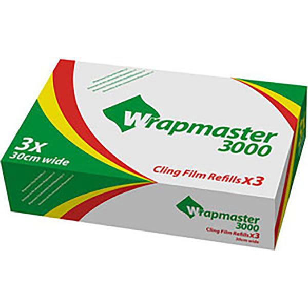 Produktbild - 65455 - Plastfilm refill till Wrapmaster 3000 30cmx300m