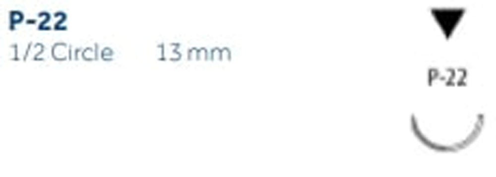 Produktbild - VF000150404 - POLYSORB™ 5-0 UND 45CM P-22 X36