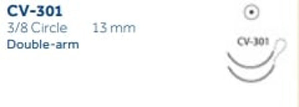 Produktbild - VF000150219 - TICRON™ 4-0 BLUE 75CM CV-301 DA X36