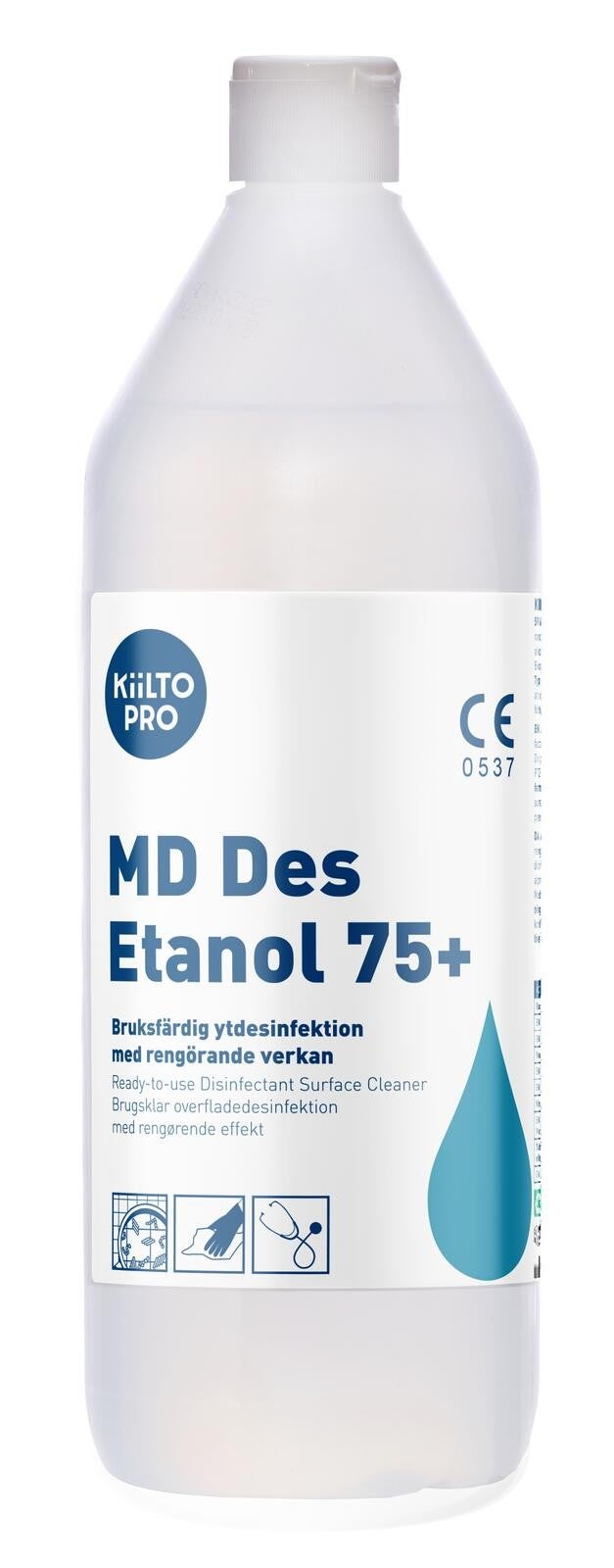 Produktbild - VF7003007 - Desinfektionsmedel etanol för ytor rengörande 1L