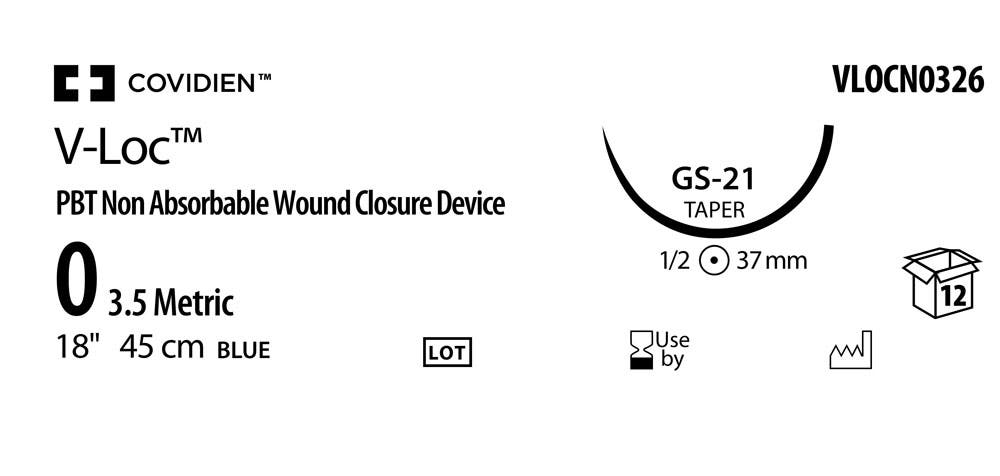 Produktbild - VF000150759 - V-LOC™ PBT 0 BLUE 45CM GS-21 X12